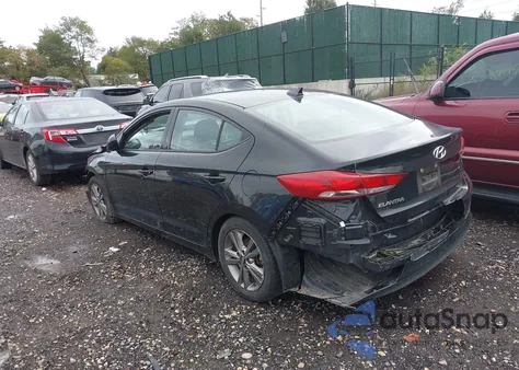 2018 Hyundai Elantra Sel из США, поврежденный, VIN 5NPD84LF0JH246889
